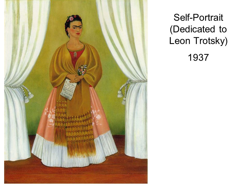Self-Portrait (Dedicated to Leon Trotsky) 1937