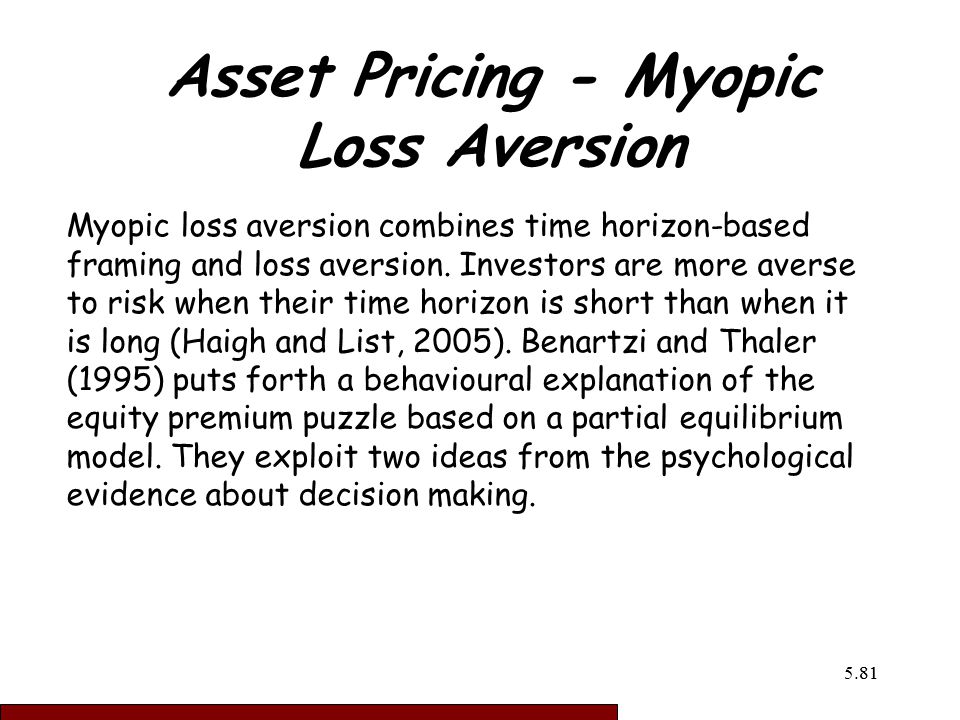 5 11 Asset Pricing There Is An Enormous Discrepancy Between Returns On Stocks And Fixed Income Securities Between 1926 And 1990 For Instance The Annual Ppt Download
