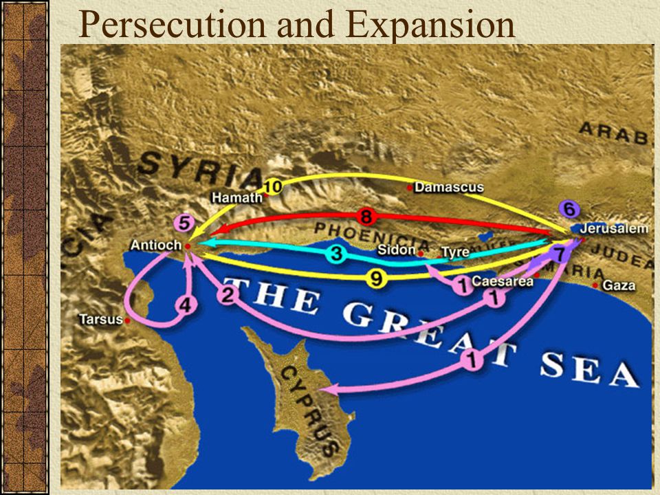 Persecution and Expansion