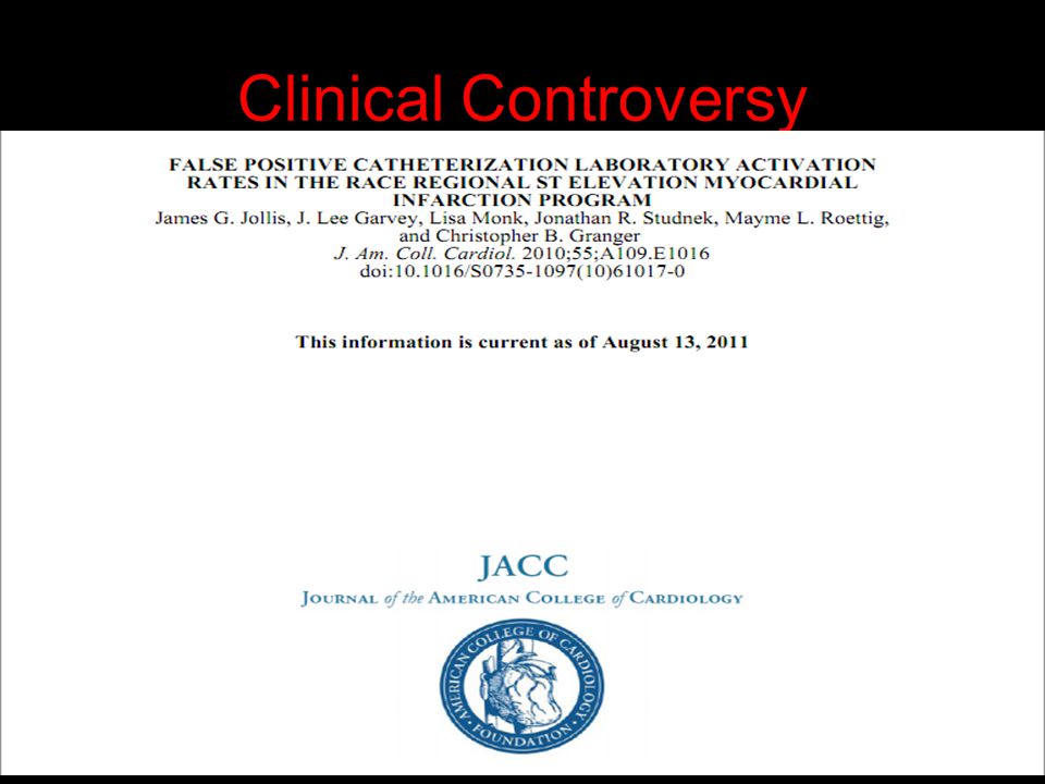 Clinical Controversy
