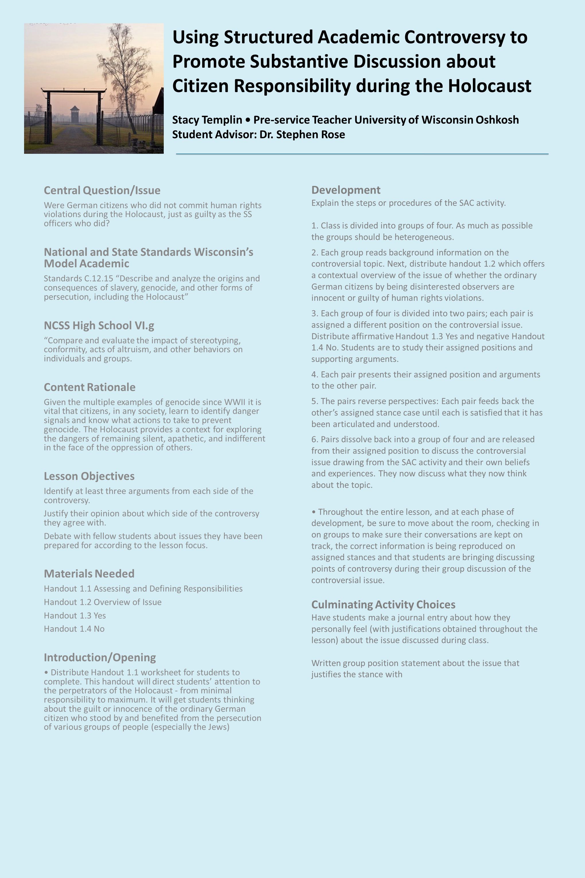 Introduction To The Holocaust Worksheets Teaching