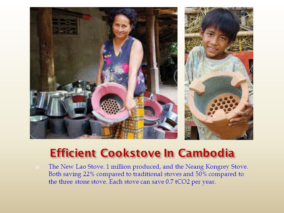 Efficient Cookstove In Cambodia  The New Lao Stove.