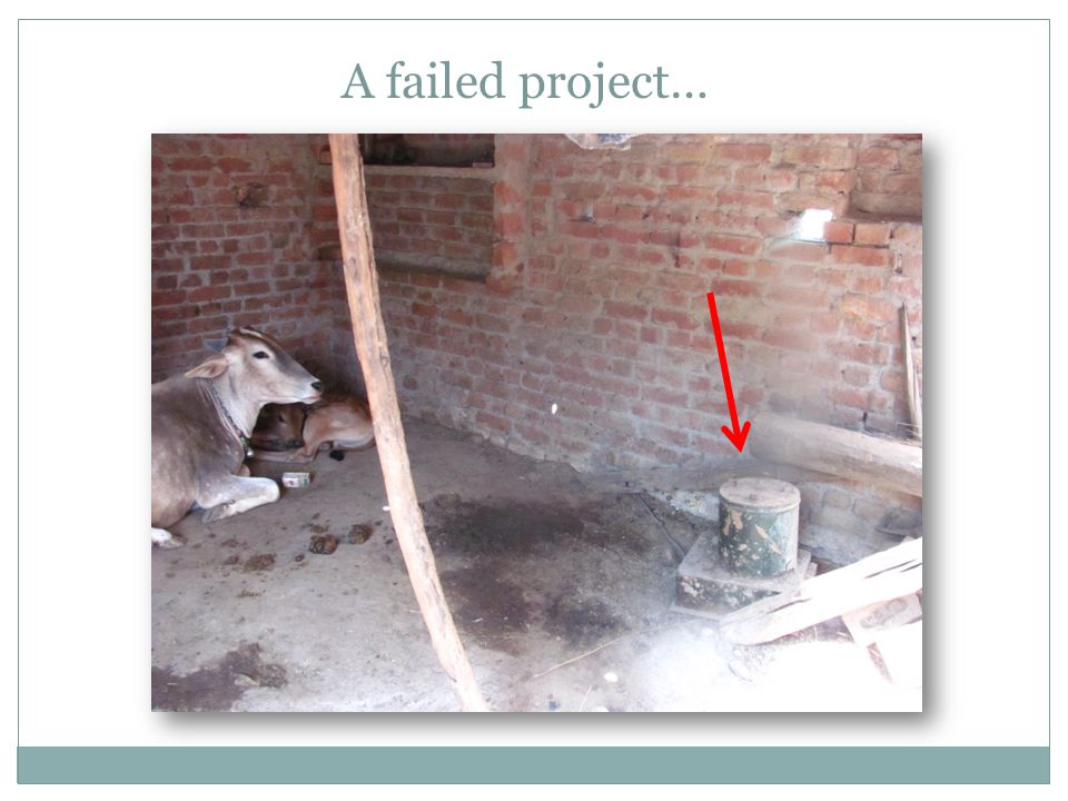 A failed project…