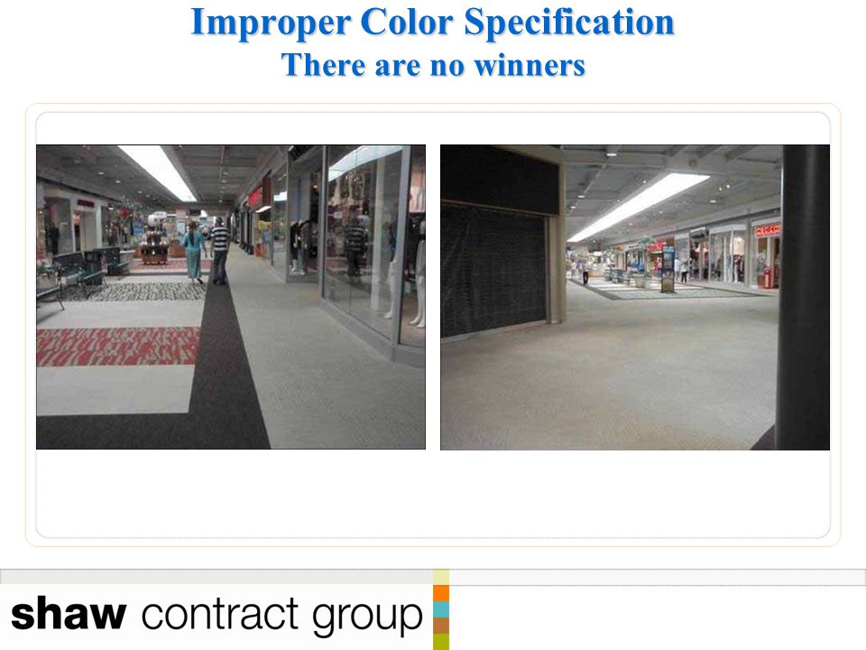 Improper Color Specification There are no winners