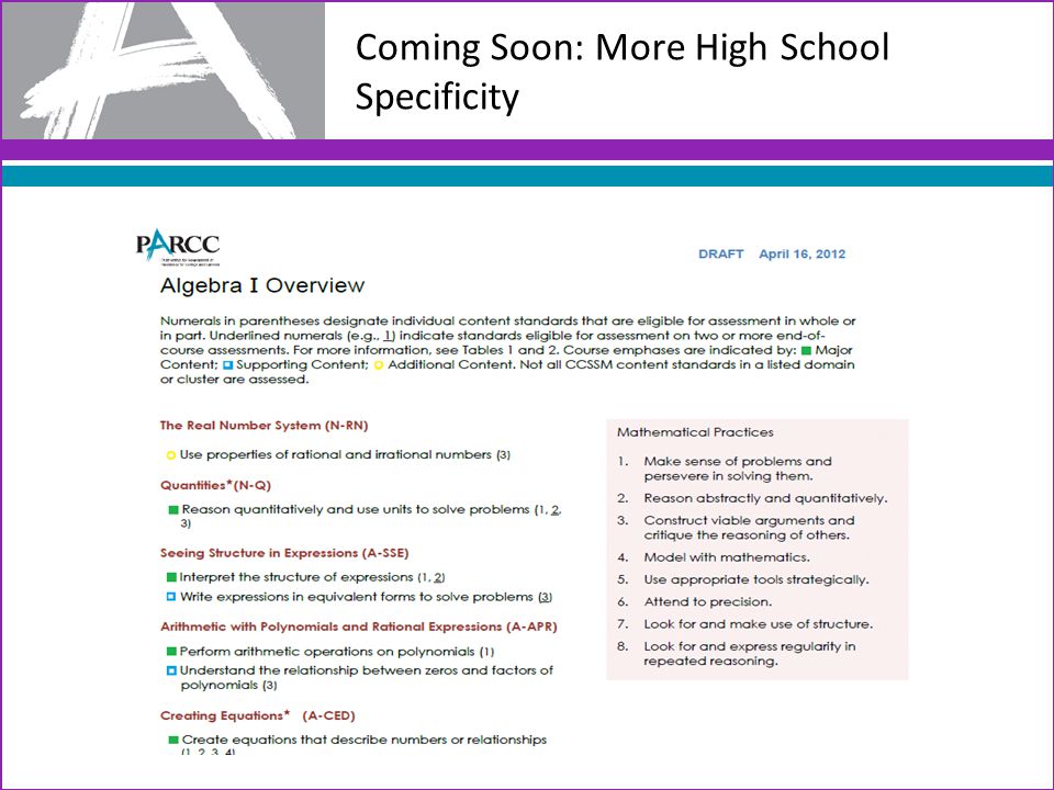 Coming Soon: More High School Specificity