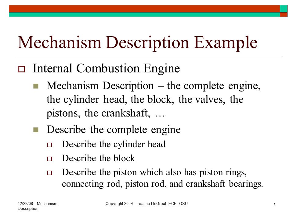 mechanism description samples Essay on frankenstein convincing essays with professional.