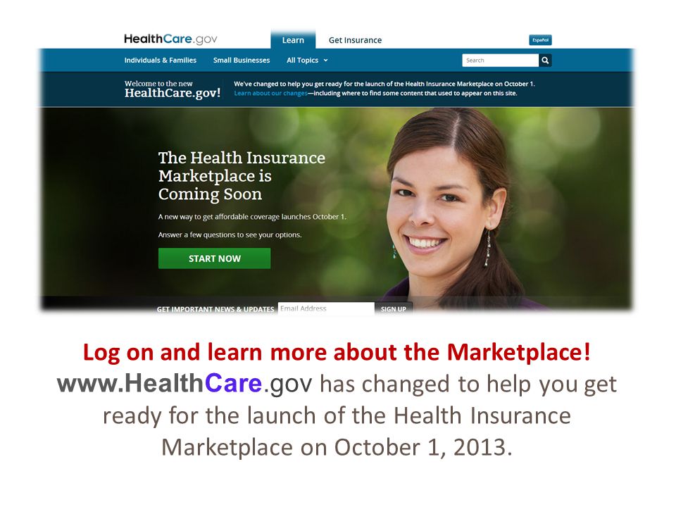 Log on and learn more about the Marketplace.