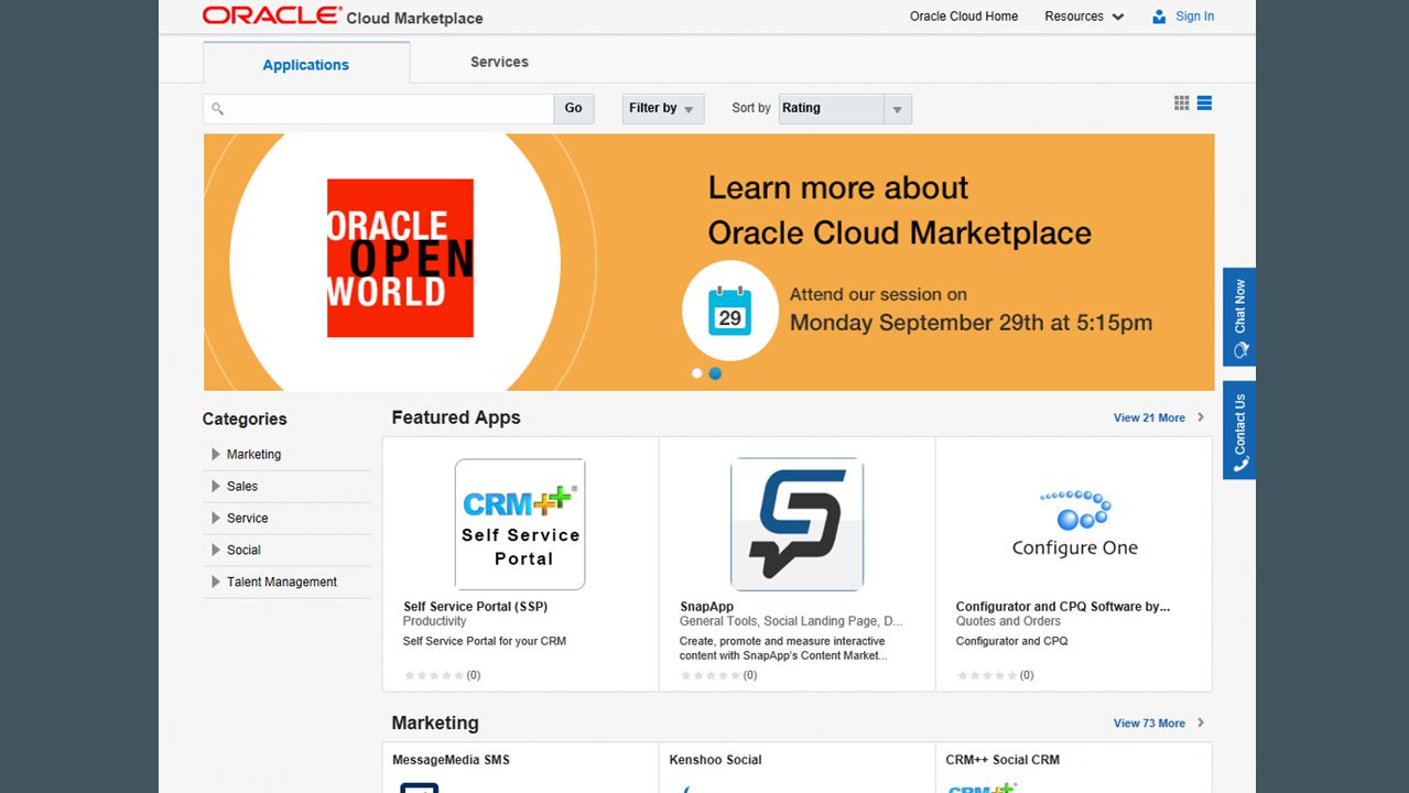 Marketplace – Customer Get App demo