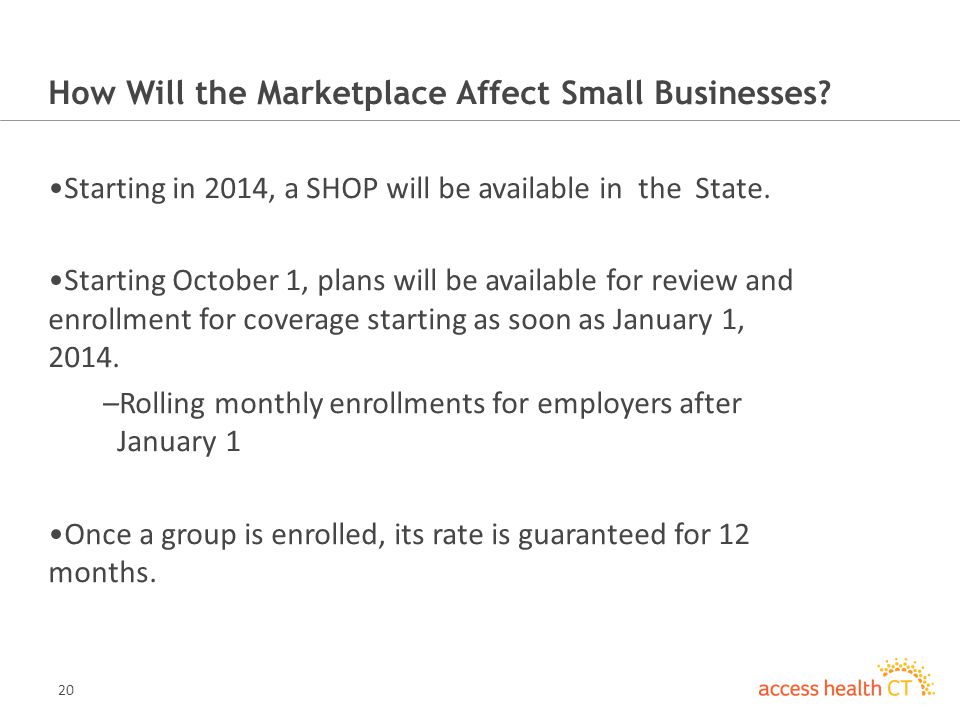 20 How Will the Marketplace Affect Small Businesses.