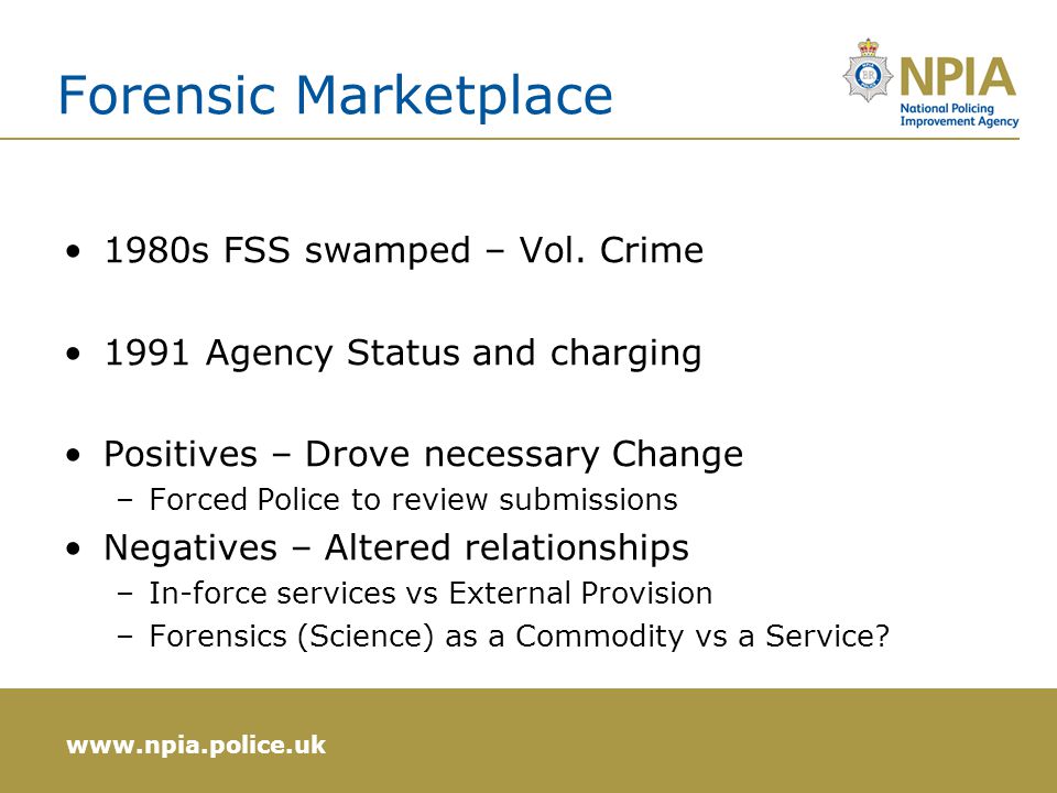 Forensic Marketplace 1980s FSS swamped – Vol.