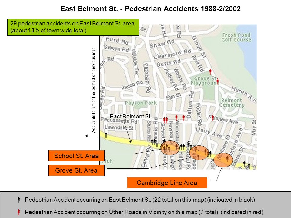  Pedestrian Accident occurring on East Belmont St.