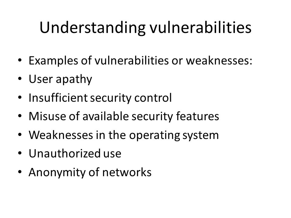 CIS 442: Chapter 5 Prevention and Defense. Understanding ...