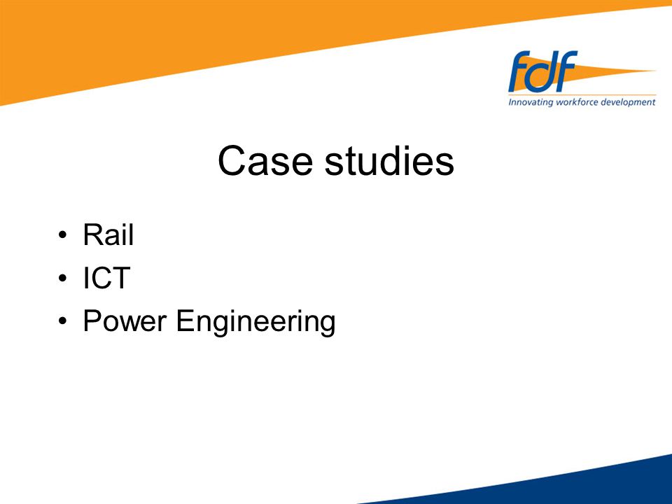 Case studies Rail ICT Power Engineering