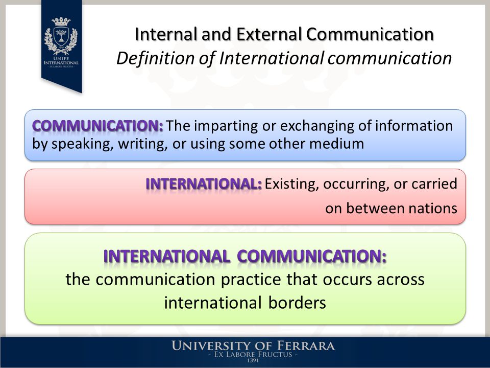 external communication definition