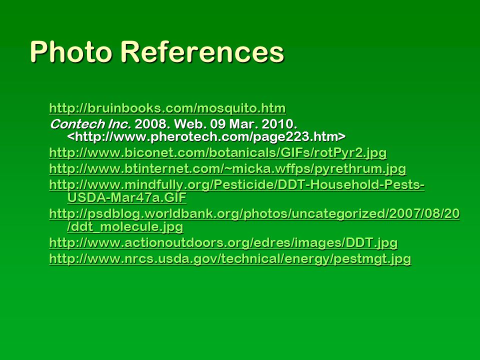 Photo References   Contech Inc.