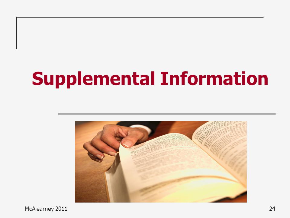 24 Supplemental Information McAlearney 2011