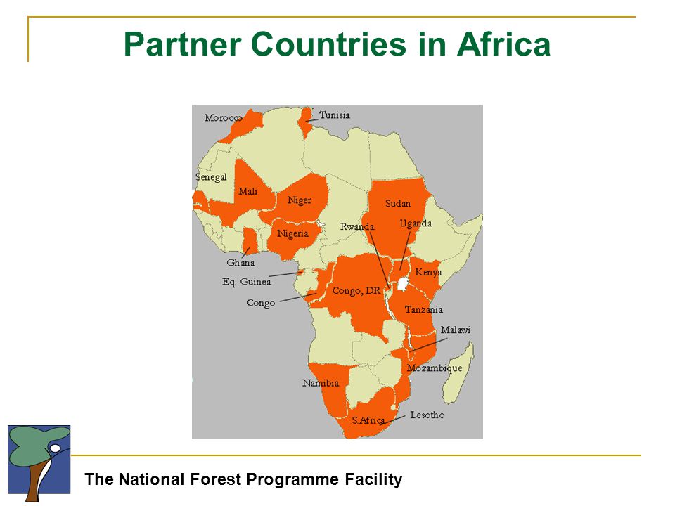 The National Forest Programme Facility Partner Countries in Africa