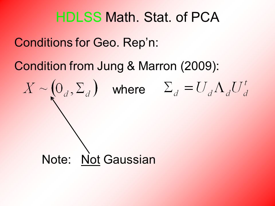 Conditions for Geo.