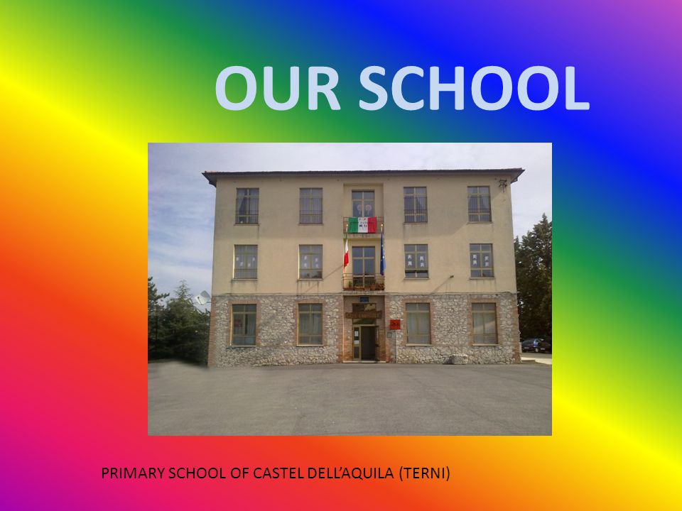 OUR SCHOOL PRIMARY SCHOOL OF CASTEL DELL’AQUILA (TERNI)