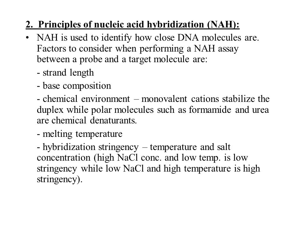 Chapter Six Nucleic Acid Hybridization: Principles & Applications  1.Preparation of nucleic acid probes: - DNA: from cell-based cloning or by  PCR. Probe. - ppt download
