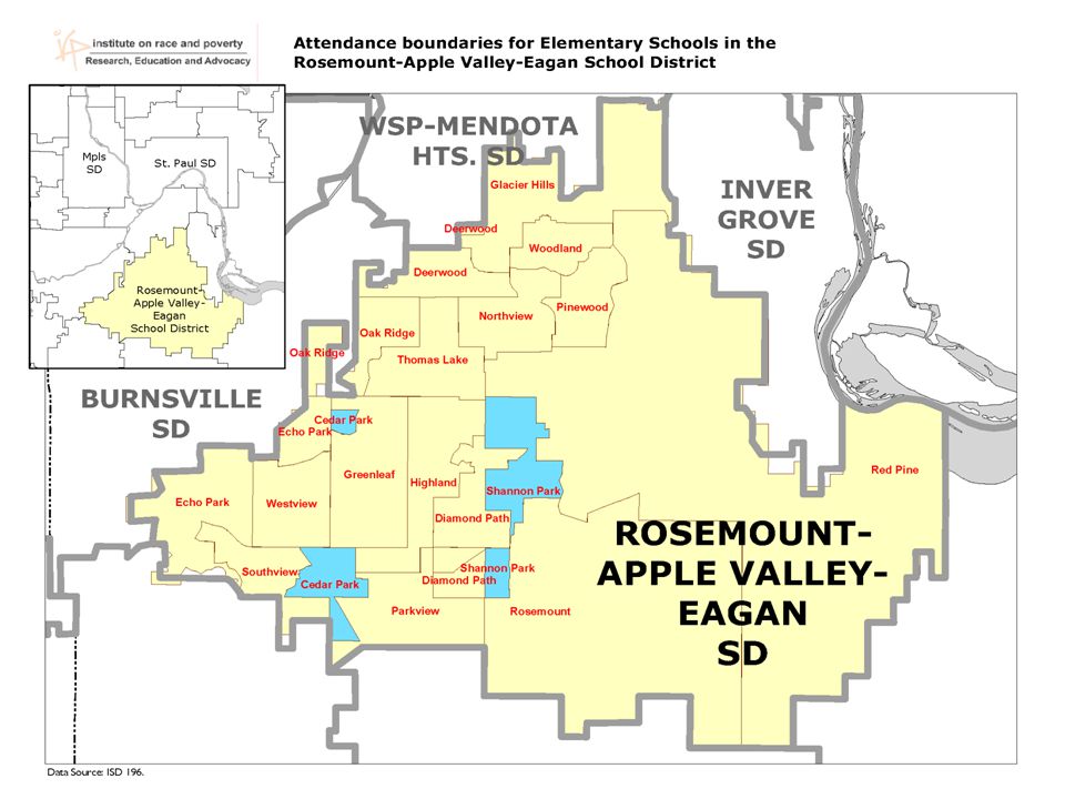 District 196 Boundary Map Segregation In The Twin Cities: Reforming The Integration Revenue Program.  - Ppt Download