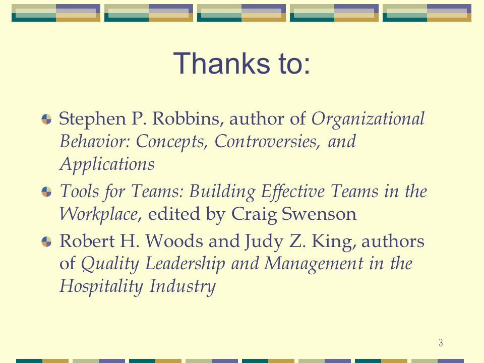 1 Team Building Norms HRT Thanks To Ken Blanchard