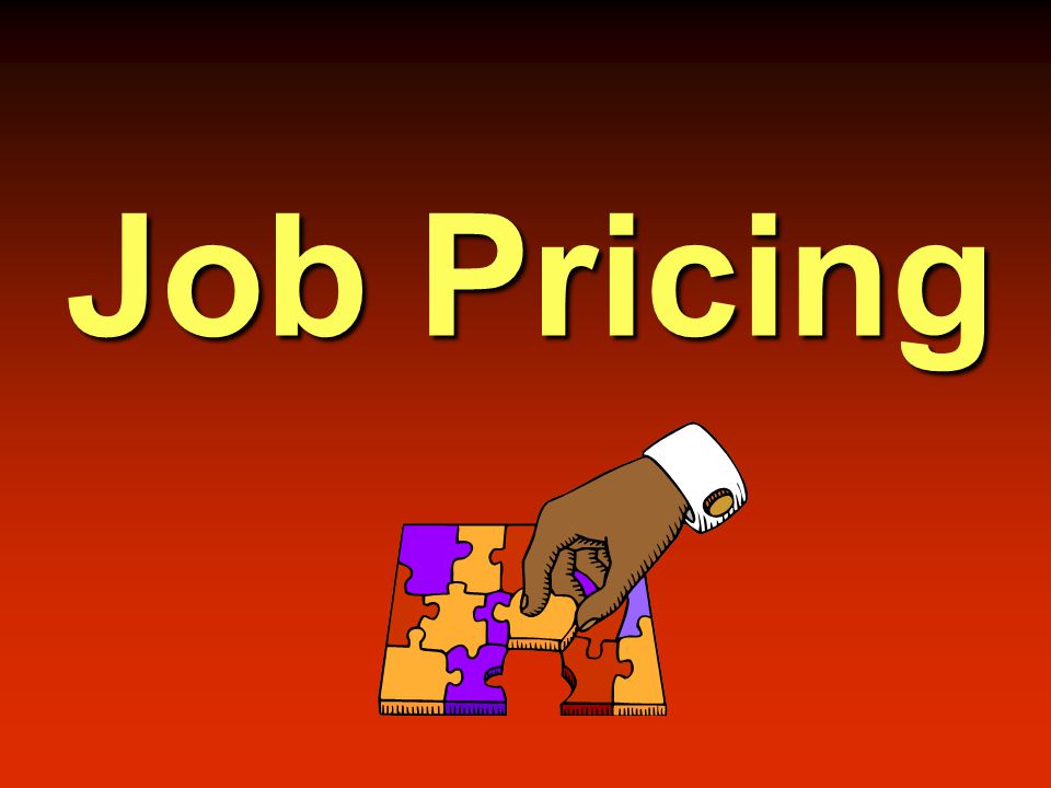 Job Pricing