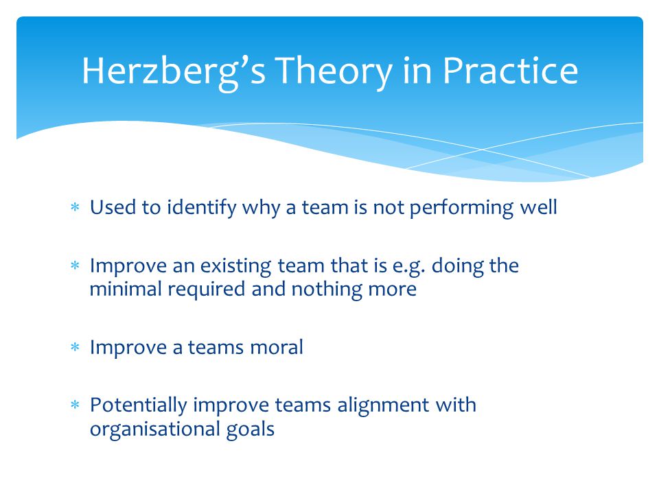  Used to identify why a team is not performing well  Improve an existing team that is e.g.