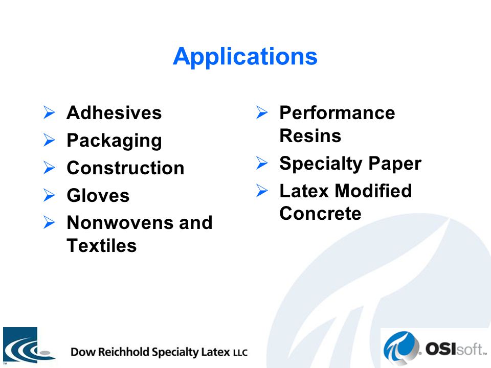 dow reichhold specialty latex llc Dow reichhold specialty latex llc