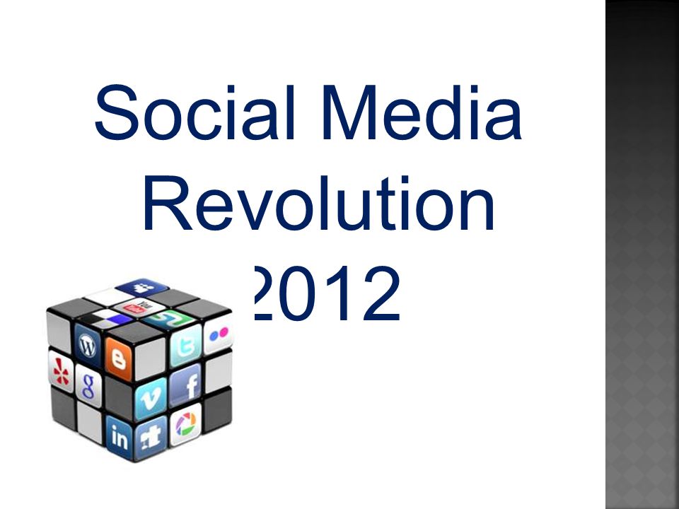 Social Media Revolution 2012