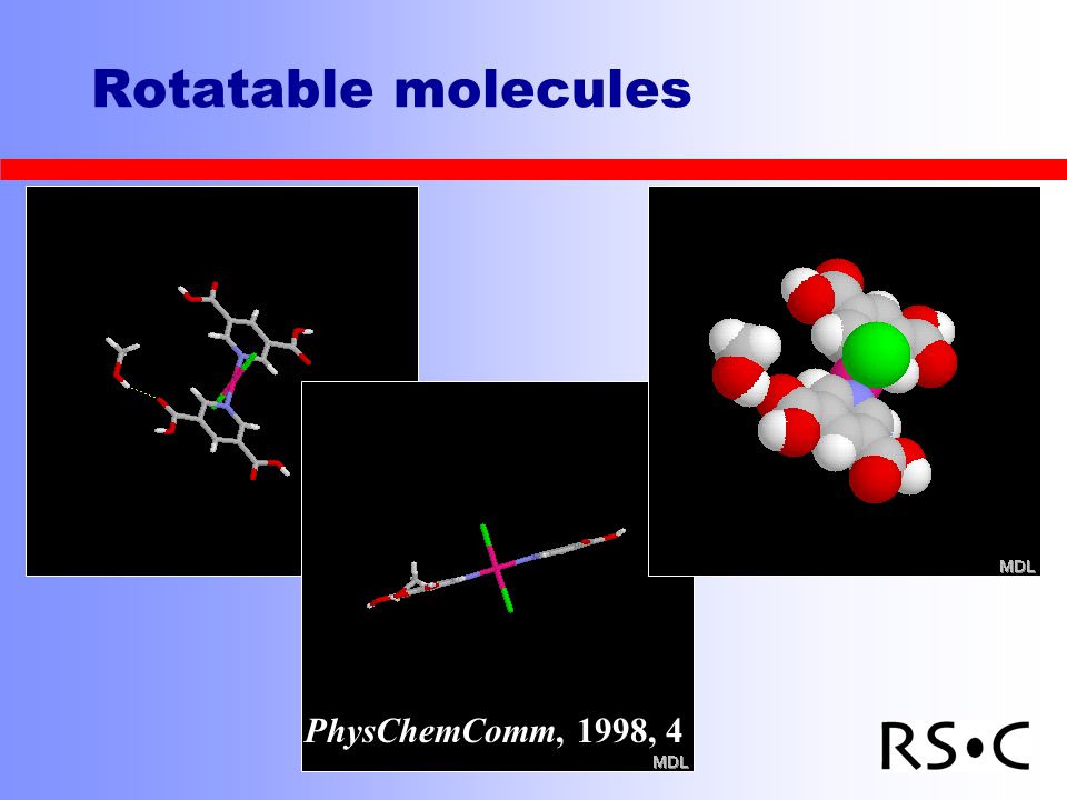 Rotatable molecules PhysChemComm, 1998, 4