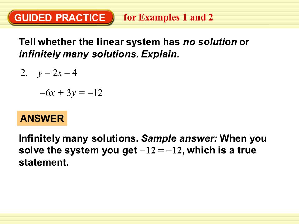 GUIDED PRACTICE for Examples 1 and 2 2.