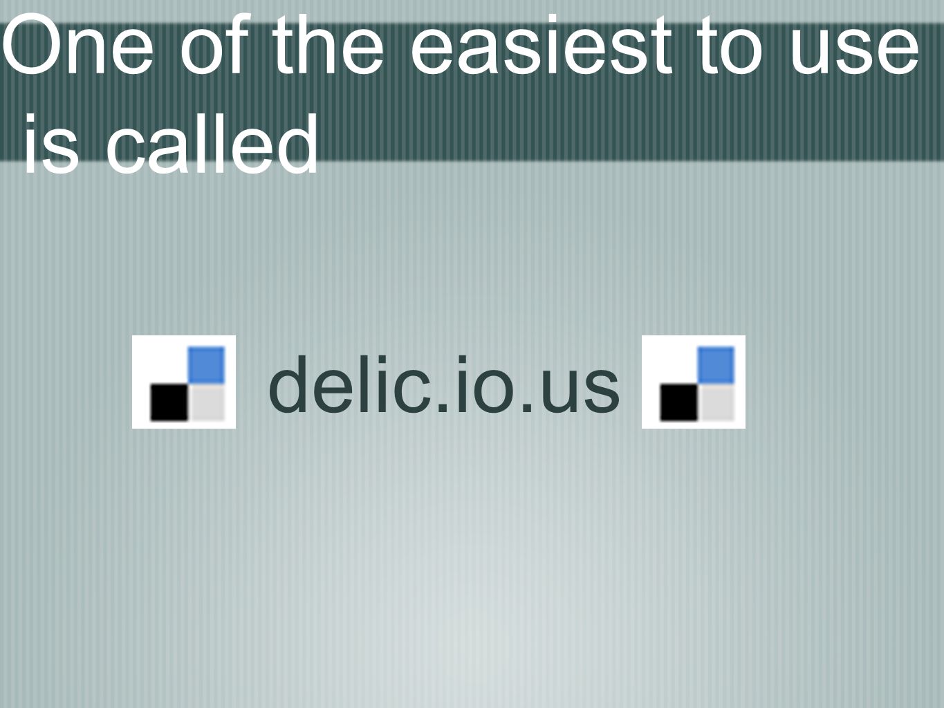One of the easiest to use is called delic.io.us