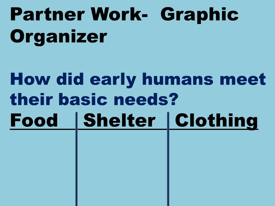 examples of basic needs