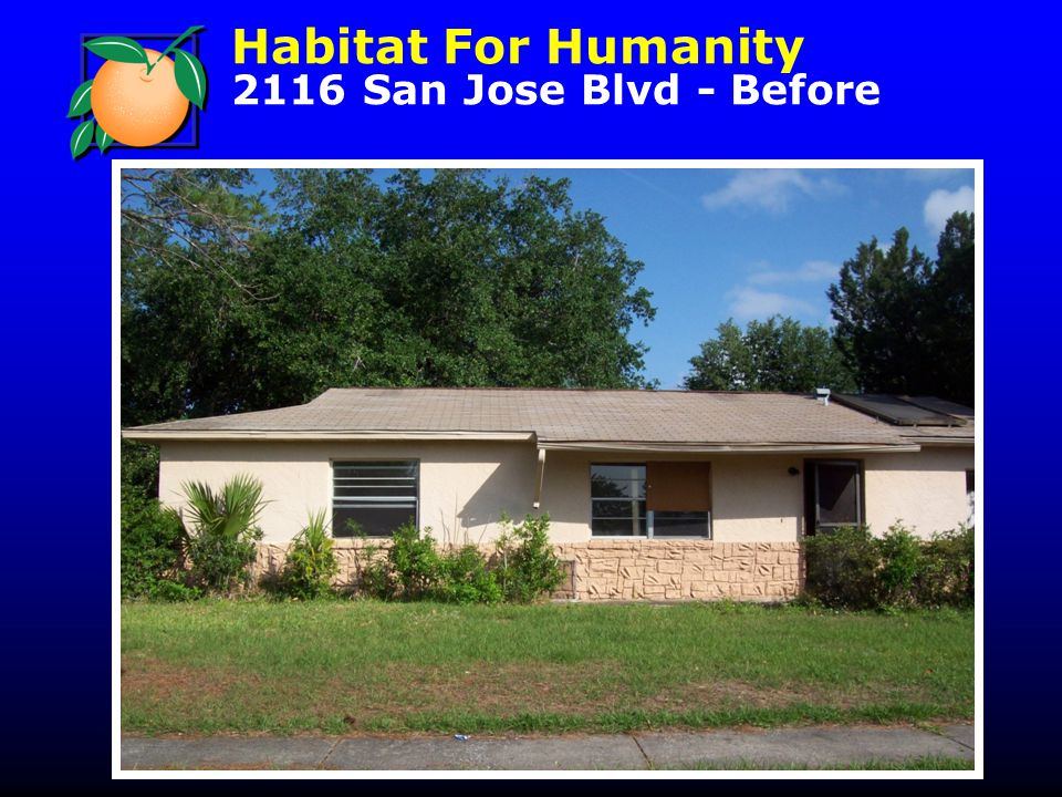 Habitat For Humanity 2116 San Jose Blvd - Before