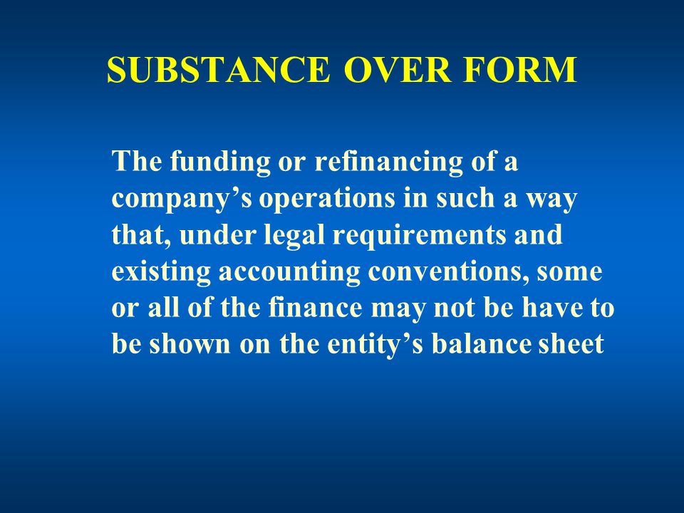Substance Over Form The Main Problems Capitalisation Of Interest Capitalisation Of Brand Names Leasing Ias 17 Discontinued Operations Mergers Goodwill Ppt Download Substance Over Form The Main Problems Capitalisation Of Interest Capitalisation Of Brand Names Leasing Ias 17 Discontinued Operations Mergers Goodwill Ppt Download