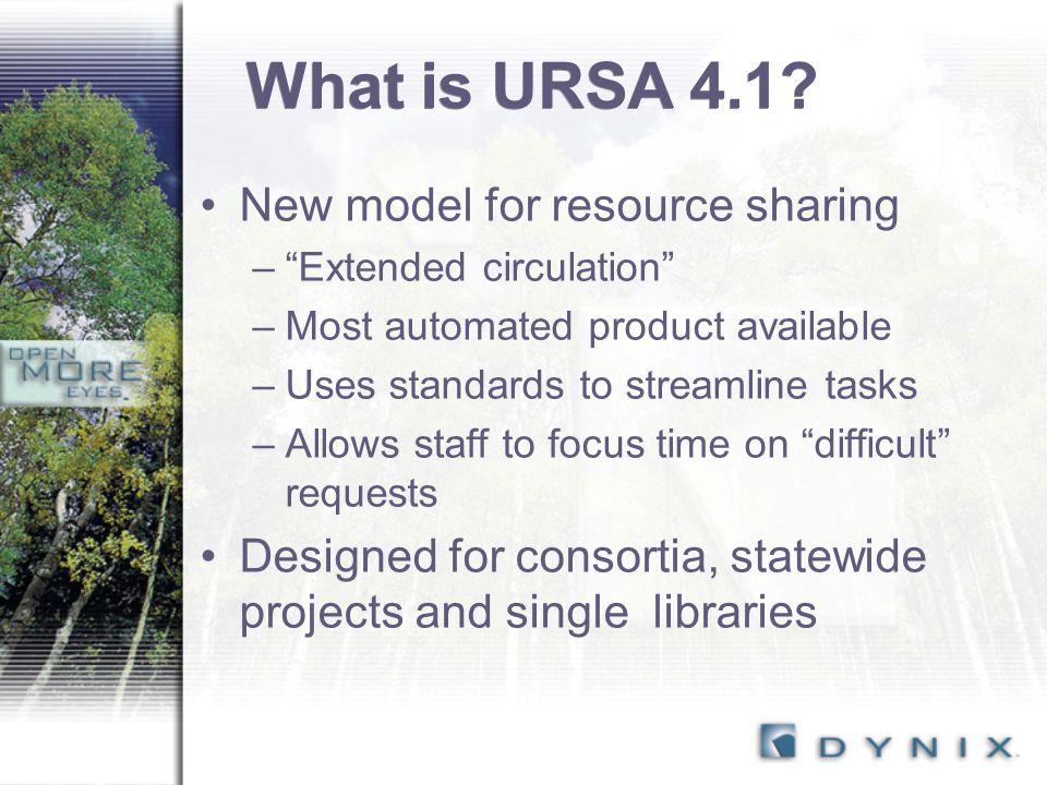 What is URSA 4.1.