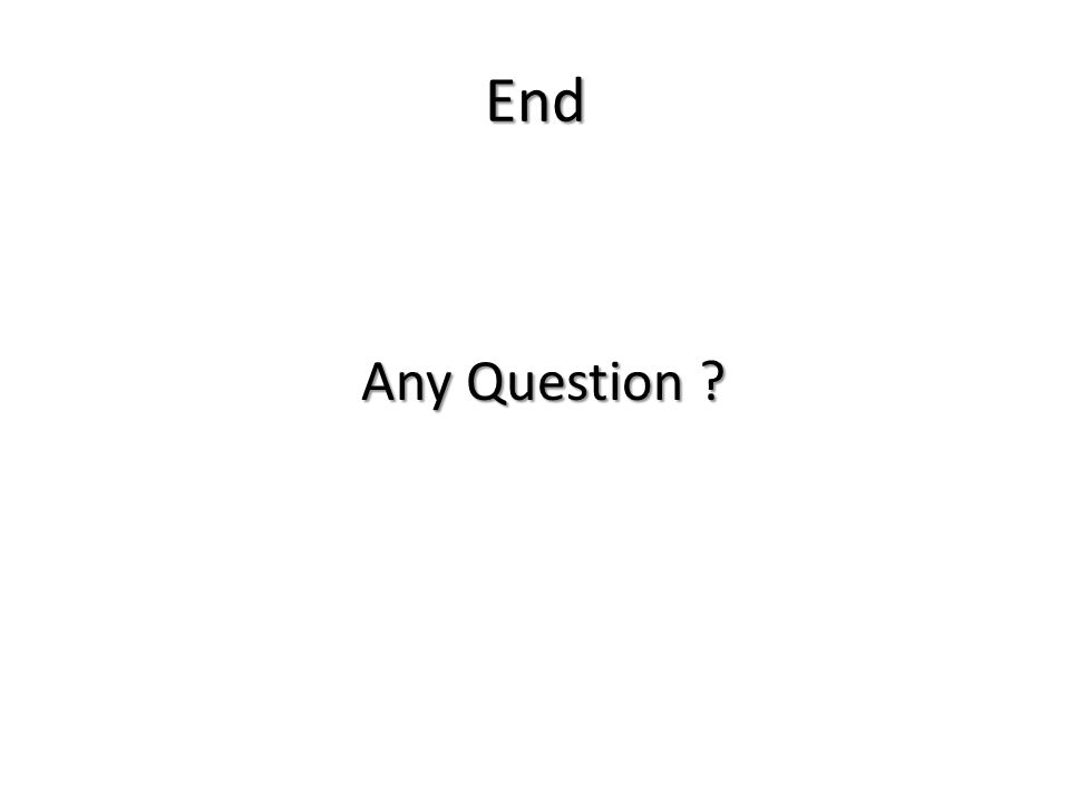 End Any Question