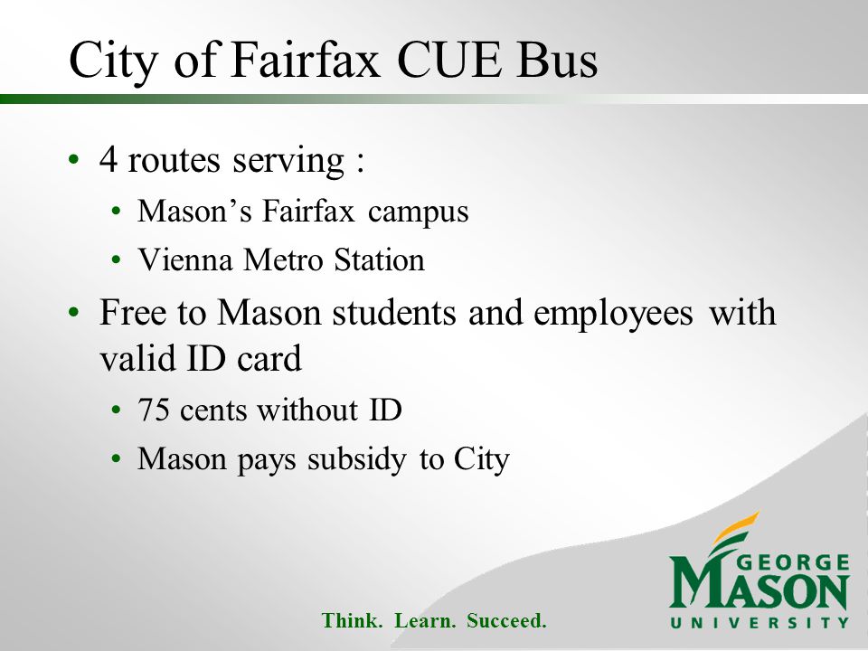 George Mason University Id Card