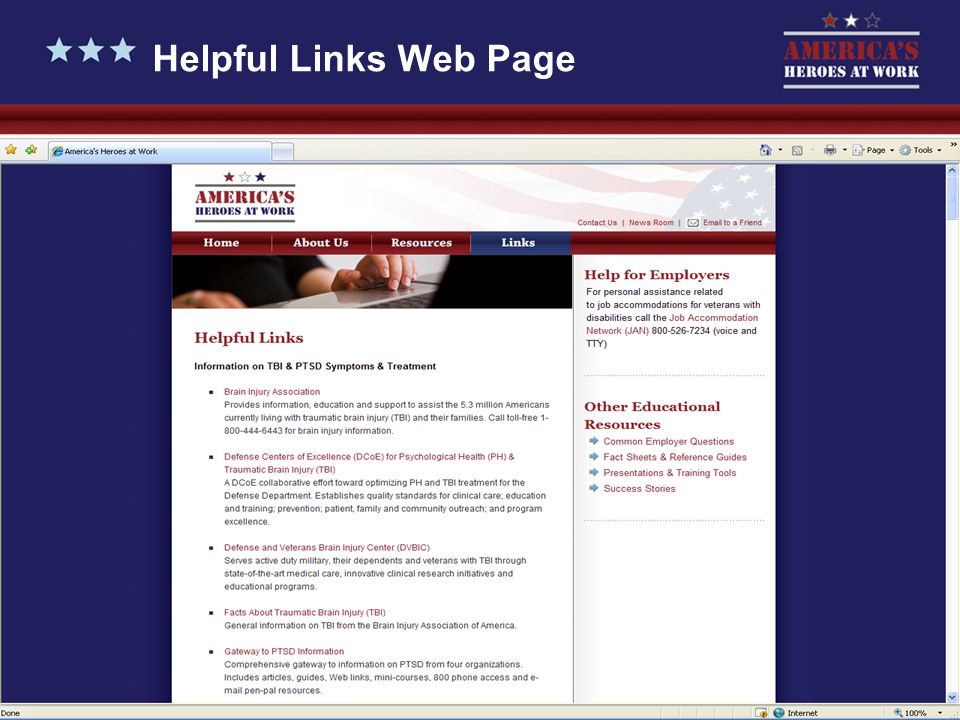 20 Helpful Links Web Page