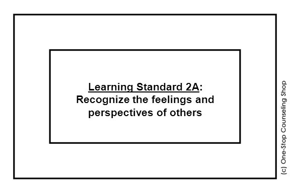 Learning Standard 2A: Recognize the feelings and perspectives of others