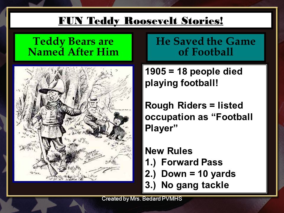 FUN Teddy Roosevelt Stories.