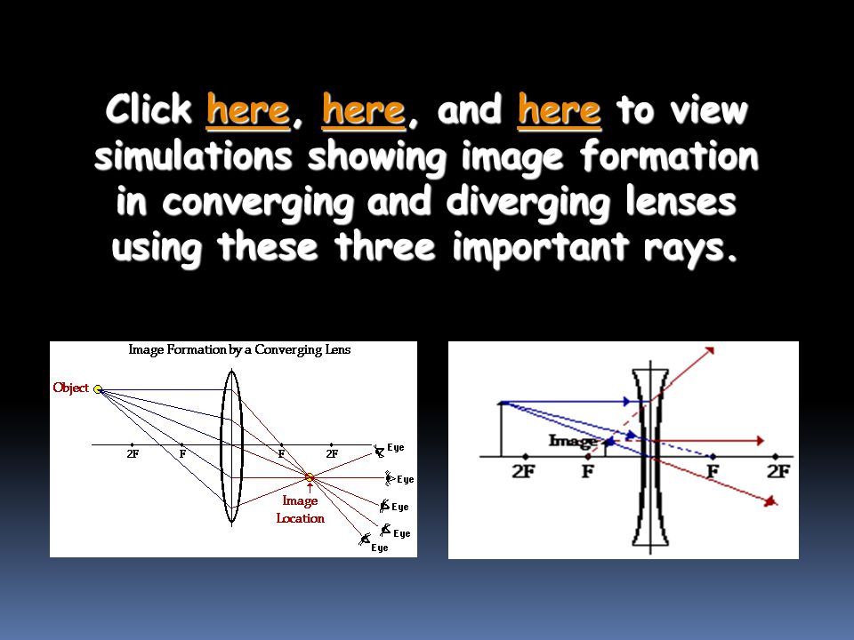 Lens Any Transparent Object Having Two Nonparallel Curved Surfaces Or One Plane Surface And One Curved Surface Converging Lenses Thicker In Middle Than Ppt Download