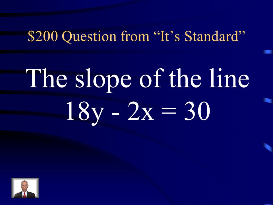 $100 Answer from It’s Standard What is -3/5