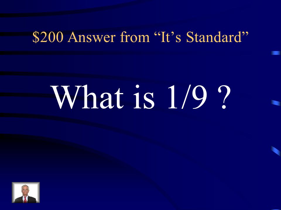 $200 Question from It’s Standard The slope of the line 18y - 2x = 30