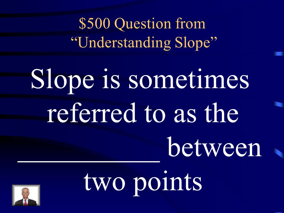 $400 Answer from Understanding Slope What is Delta ∆