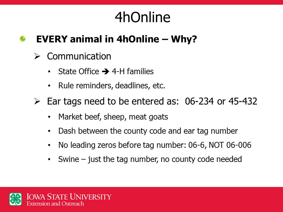 4hOnline EVERY animal in 4hOnline – Why.