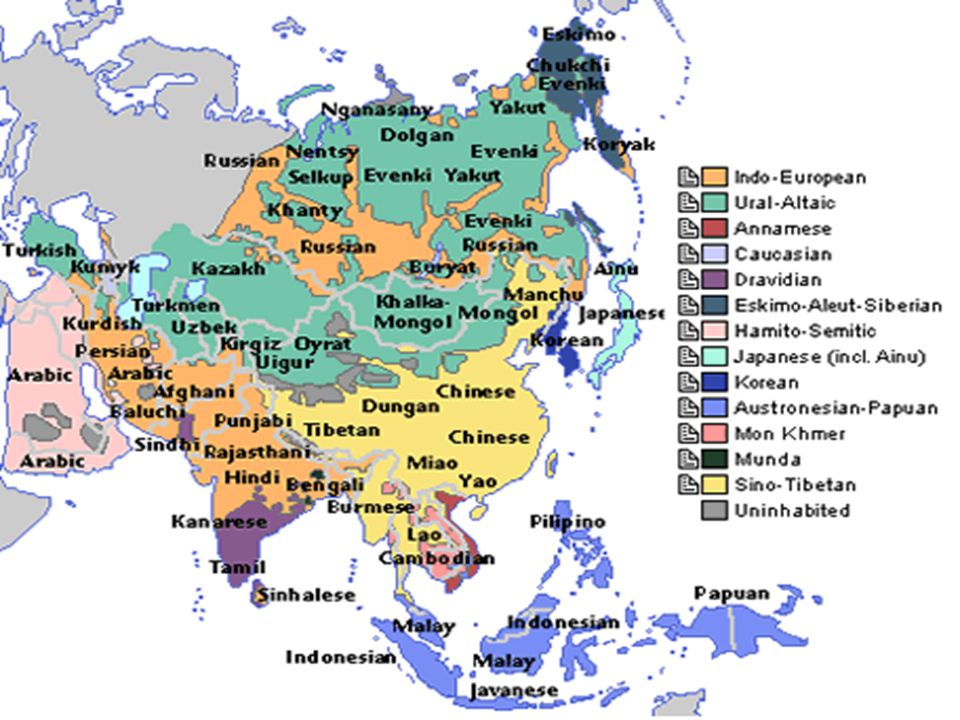 Восточная группа языков