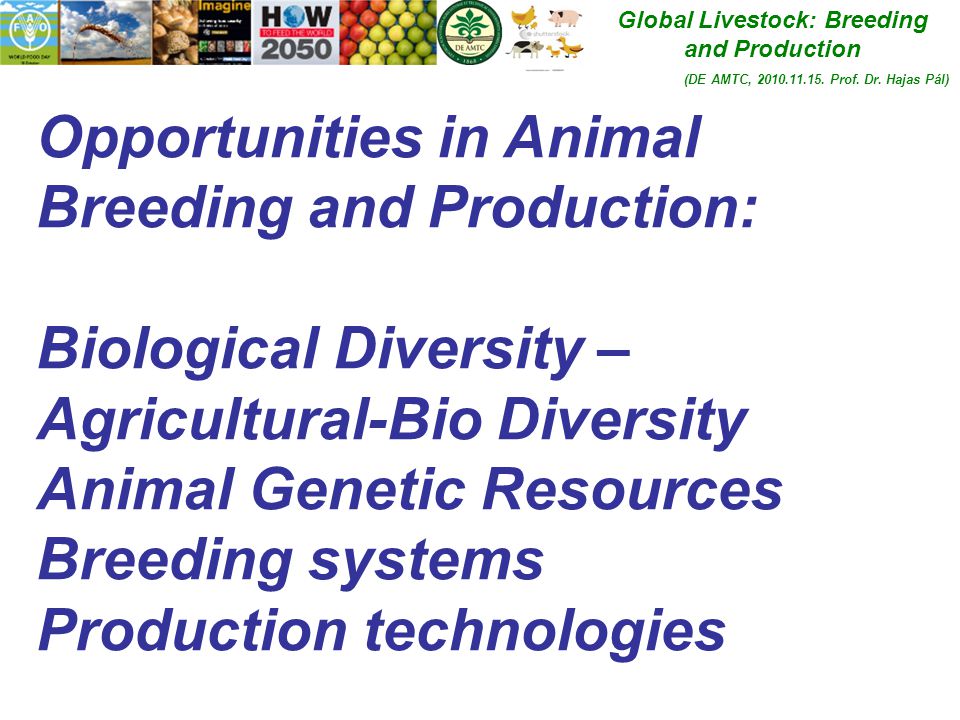 Global Livestock Breeding and Production (DE AMTC, Prof. Dr. Hajas Pál(05)