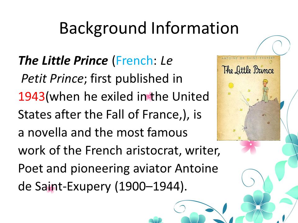 The Little Prince, Plot, Analysis, & Facts